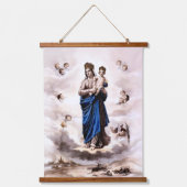 早速サコールBWの我々の女性 吊り下げ型タペストリー (正面)