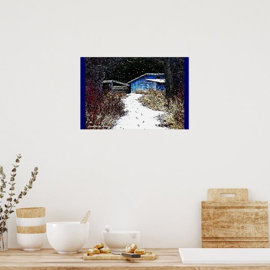 早雪 ポスター (キッチン)