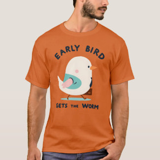 早鳥の贈り物 Tシャツ