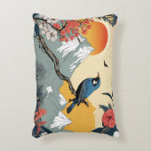 早鳥 アクセントクッション (正面(垂直))