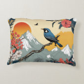 早鳥 アクセントクッション (裏面)