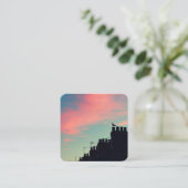 早鳥 スクエア名刺 (スタンド正面)