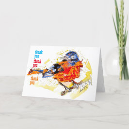 早鳥#170109 サンキューカード