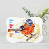 早鳥#170109 サンキューカード (スタンド正面)