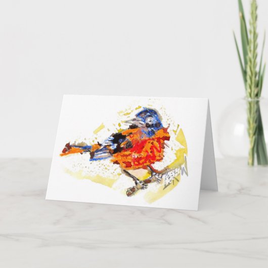 早鳥#170109 ノートカード (正面)