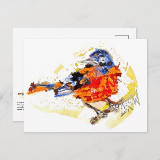 早鳥#170109 ポストカード (正面/裏面)