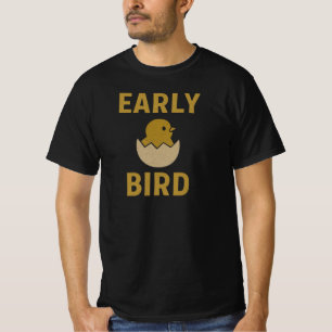 早鳥 Tシャツ