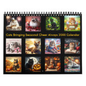 旬の応援を生み出す猫たち20XX カレンダー (カバー)