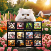 旬の応援を生み出す猫たち20XX カレンダー