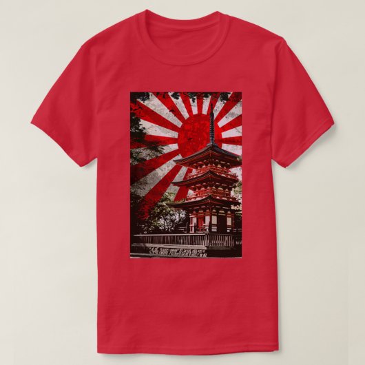 旭日塔 Tシャツ (デザイン正面)