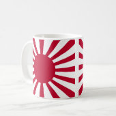 旭日旗 コーヒーマグカップ (正面左)