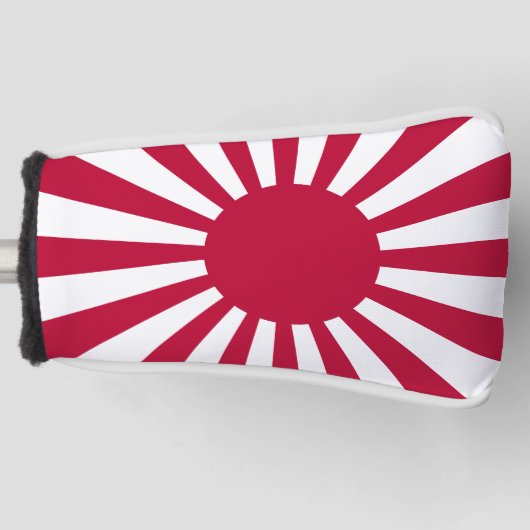 旭日旗 ゴルフヘッドカバー (正面)