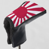 旭日旗 ゴルフヘッドカバー (3/4 正面)
