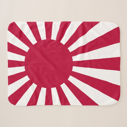 旭日旗 シェルパブランケット (正面(横))