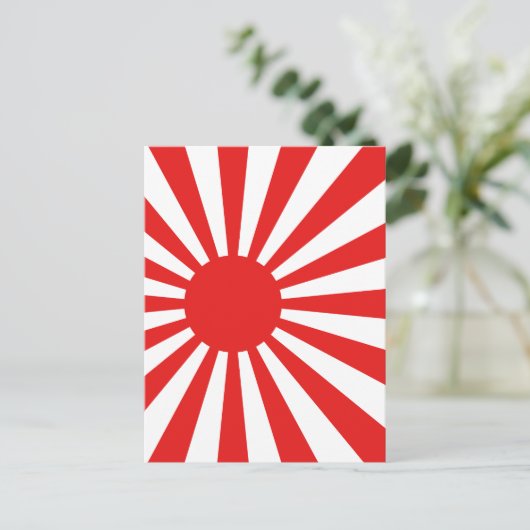 旭日旗 ポストカード (スタンド正面)