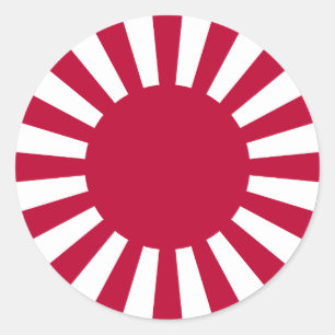 旭日旗 ラウンドシール
