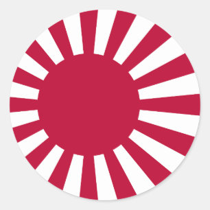 旭日旗 ラウンドシール