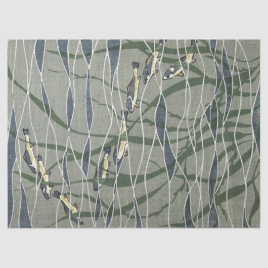 昆布の魚群 薄葉紙 (正面)