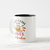 昆布茶を愛する女の子のみ|過去記事 ツートーンマグカップ (正面左)