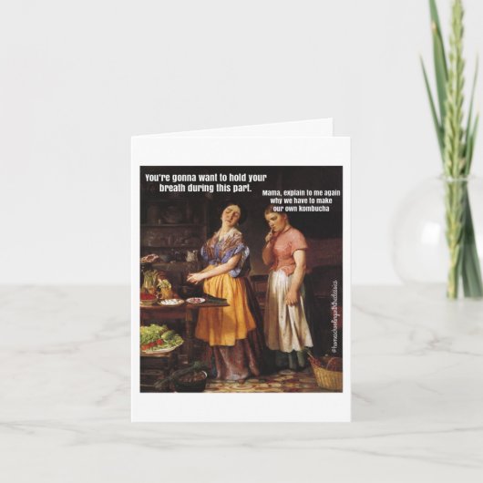 昆布茶 カード (正面)