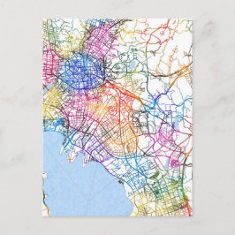 昆明中国シティマップ ポストカード