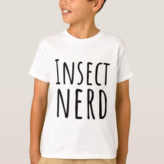 昆虫おたく Tシャツ (正面)