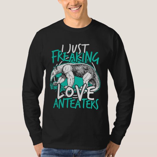 昆虫がアリを撒く Tシャツ (正面)