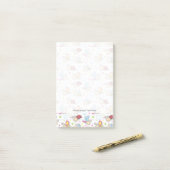 昆虫が付いているパターン ポストイット (デスク上)