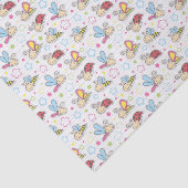 昆虫が付いているパターン 薄葉紙 (詳細)