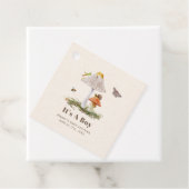 昆虫きのこウッドランド自然赤ちゃんシャワー フェイバータグ (インサイチュ)