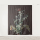 昆虫とアザミ1755ヨハンC.ディエッシュ タペストリー (正面)