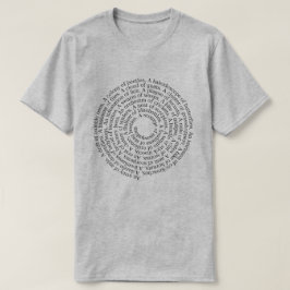 昆虫とアラキニズグループ名Collective Nouns Tシャツ