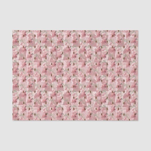 昆虫と新聞社のヴィンテージ 薄葉紙 (正面)