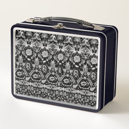 昆虫と虫 メタルランチボックス (正面)