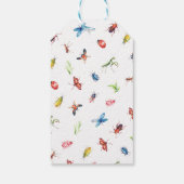 昆虫のバグ誕生日サンキューユキュラベル ギフトタグ (裏面)