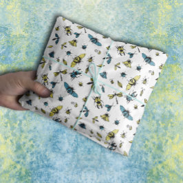 昆虫のパターン |白 薄葉紙