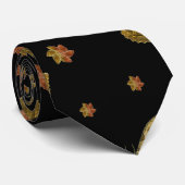 昆虫のモチーフパターン ネクタイ (ロール)