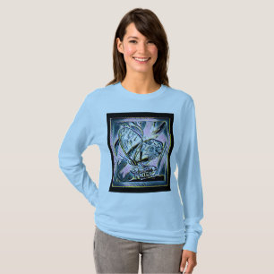 昆虫のモデル:美しい蝶01-03 Tシャツ