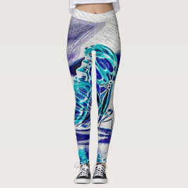 昆虫のモデル：美しい蝶11-02 レギンス