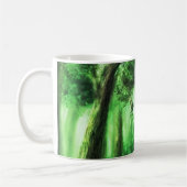 昆虫の偵察者のマグ コーヒーマグカップ (左)