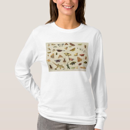 昆虫の勉強 Tシャツ (正面)