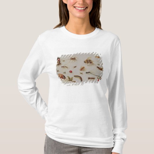 昆虫の勉強 Tシャツ (正面)