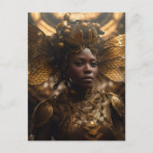 昆虫の女神 ポストカード (正面)