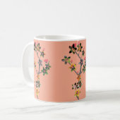 昆虫の枝 コーヒーマグカップ (正面左)