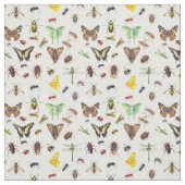 昆虫の生活 虫 ファブリック (見本)