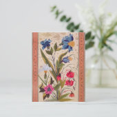 昆虫を持つ外来花 ポストカード (スタンド正面)