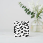 昆虫クモ虫防除駆除剤テンプレート スクエア名刺 (スタンド正面)