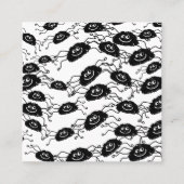 昆虫クモ虫防除駆除剤テンプレート スクエア名刺 (正面)