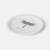 昆虫トンボ苦痛性ファッションスタイルムービーLO ペーパープレート (アングル)