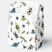 昆虫パターン | 白 フェイバーボックス (オープン)